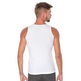Cottonil Men Sleeveless Com. White